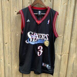 Vintage Adidas Allen Iverson Jersey Philadelphia 76ers Jersey Medium